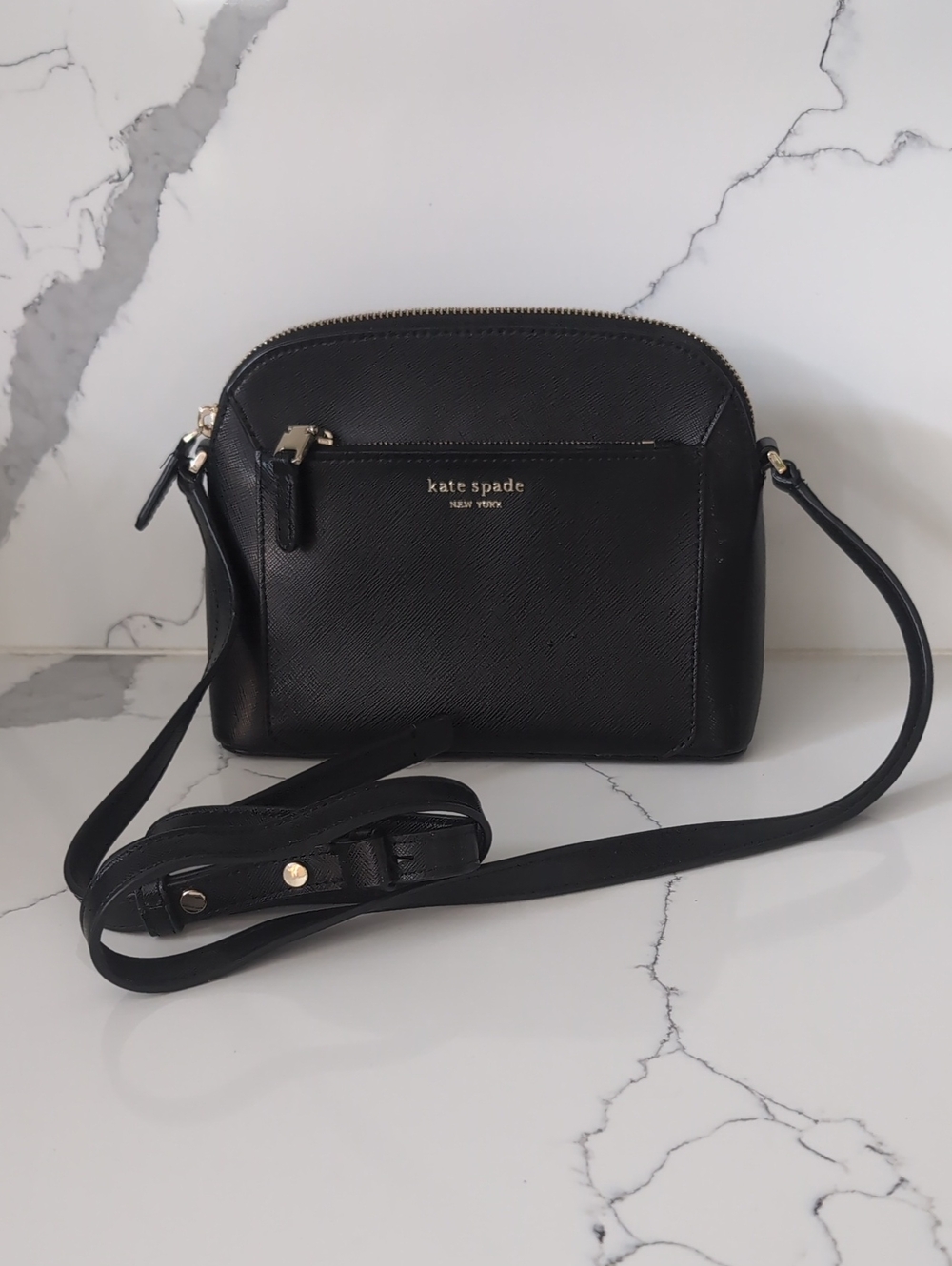 Kate Spade Small Black Crossbody Bag EUC! - Picture 1 of 11
